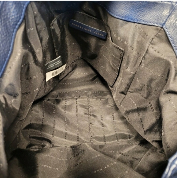 Marc Jacobs Petal To The Metal Bird Navy Tote Bag - Picture 8 of 14